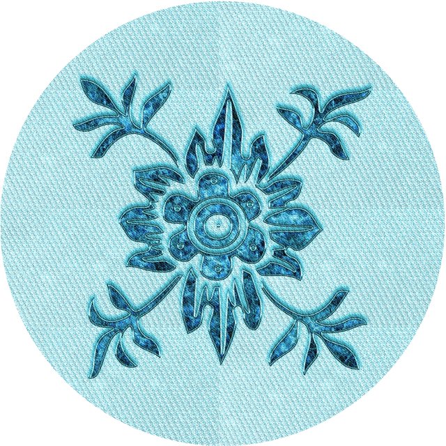 Ahgly Company Tapis d'Intérieur Lavable en Machine Carré Transitionnel Bleu Électrique, 3 Pieds Carré