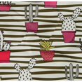 thumbnail image 5 of oneOone Georgette Viscose Fabric Leaves & Floral Block Fabric Prints By Yard 42 Inch Wide, 5 of 5