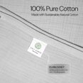 thumbnail image 4 of Twin Couverture 100 % Coton 4 Couches [Gris Écossais], 4 of 15