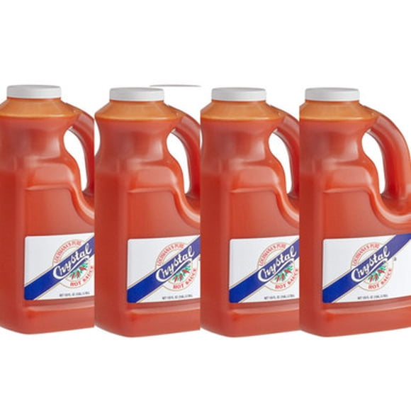 Crystal Hot Sauce Bulk Food Service 1 Gallon/3.78L- 4/Case