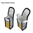 thumbnail image 2 of LiPo Li-Po Battery Fireproof Safety Guard Safe Bag 64*50*125MM, 2 of 4