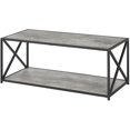 thumbnail image 2 of Convenience Concepts Tucson Table Basse en Fini Bois Gris Bouleau Synthétique, 2 of 6