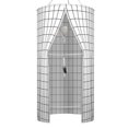 thumbnail image 3 of tredstone Rideaux de Douche Imperméables pour Salle de Bain Sacs de Rangement Rideau de Douche pour Salle de Bain Espace Extra Grand Rose, 3 of 6