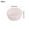 thumbnail image 3 of Linnome Non Foldable Silicone Baking Paper for Basque Cheesecake Oil Resistant Reusable Cake Release 4 Inch, 3 of 6