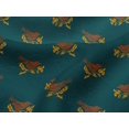 thumbnail image 4 of oneOone Viscose Jersey Fabric Branch & Bird Block Print Sewing Fabric BTY 60 Inch Wide, 4 of 4