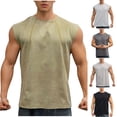 thumbnail image 1 of JDQJBZ Mens Daily Wear Tank Tops Crew Neck Lightweight Sleeveless Summer Tops, 1 of 4