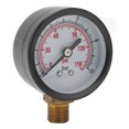 thumbnail image 1 of Pressure Gauge, Standard Range Alloy Steel And Brass Vertical Pressure Meter Long Service Life  For Measurement For Laboratories, 1 of 8