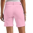 thumbnail image 4 of jovati Shorts Grande Taille pour Femmes Shorts en Sergé Extensible pour Femmes Grande Taille Taille Fine à Enfiler Coupe Régulière Shorts de Randonnée Été Décontractés avec Poches Shorts Grande Taille pour Femmes Shorts pour Femmes Grande Taille, 4 of 10