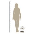 thumbnail image 4 of Stratton Home Decor Compas en Métal Accent Décoratif W / Base en Bois, 4 of 4
