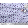 thumbnail image 3 of Soimoi Blue Poly Georgette Fabric Freesia Floral Print Fabric by the Yard 42 Inch Wide, 3 of 5