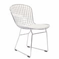 thumbnail image 4 of Nicer Furniture White Bertoia Chair, 4 of 5
