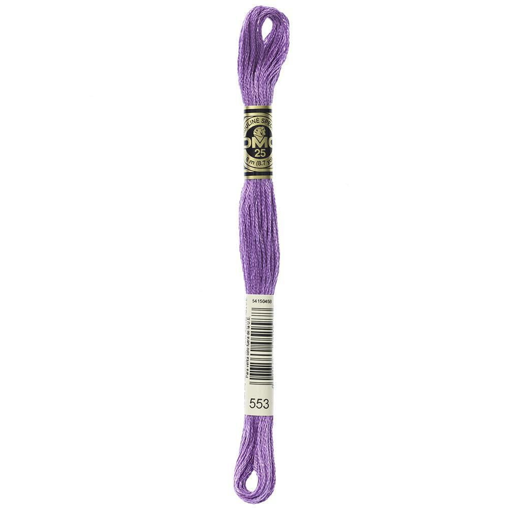 DMC violet coton 6 brins fil à broder écheveau, 8 m (8.7 yd)