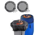 thumbnail image 3 of MYG Rain Bucket Net with Cord Rain Bucket Water Bucket Cover Protection Lid Foliage, 3 of 7