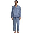 thumbnail image 1 of Hanes Pyjama Tissé pour Homme, 4TG, Carreaux Noir et Bleu, 1 of 1