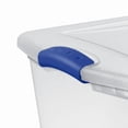 thumbnail image 2 of Sterilite 62 Liter Stadium Blue Latch Box, 62 Liter, 2 of 4