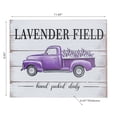 thumbnail image 2 of IH Casa Decor Lavender Truck Wood Plaque, 2 of 3