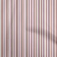 thumbnail image 1 of oneOone Rayon Brown Fabric Stripes Craft Projects Decor Fabric Printed By The Yard 56 Inch Wide, 1 of 4