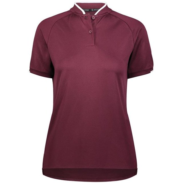 Ladies Recruiter T-Shirt, Maroon & White - Large