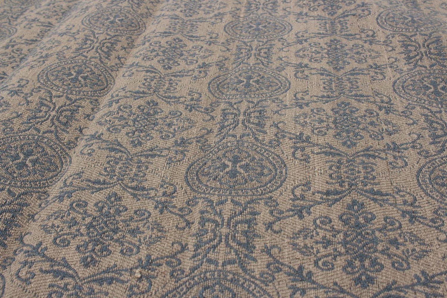 ECARPETGALLERY 4'9" x 6'9" Transitional Collage Handmade Area Rug for Living Room, Dining Room and Bedroom in Grey