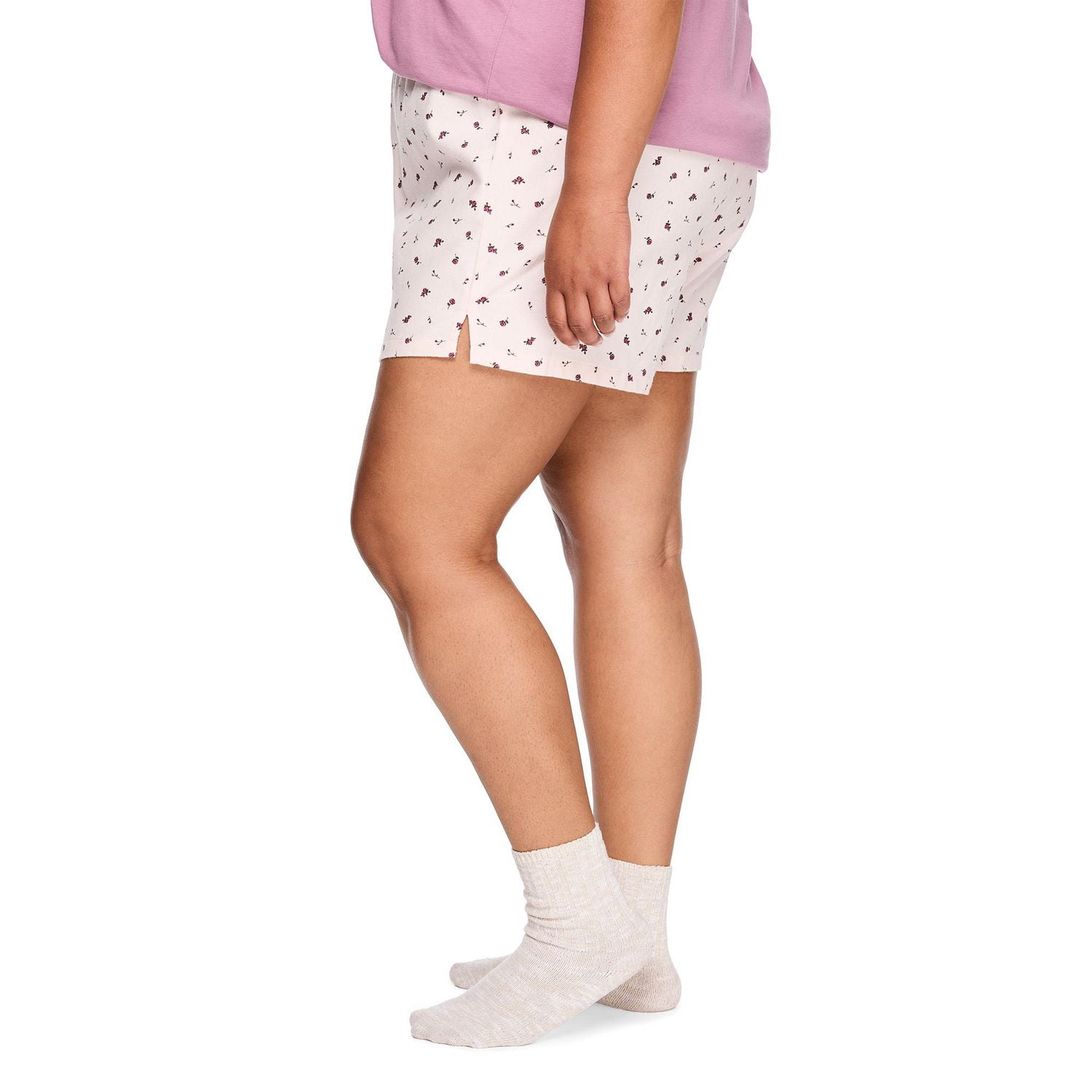 George Women's Plus Flannel Pajama Short