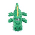 thumbnail image 1 of Dog Squeaky Toys Crocodile Plush Cat Dog Chew Interactive Squeaker Green, 1 of 8