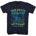 thumbnail image 1 of Tom Petty Chiens avec Ailes T-Shirt Bleu Marine pour Adulte, 1 of 2