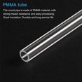 thumbnail image 4 of Unique Bargains Tube Rond en Acrylique Rigide Transparent 6mm ID x 8mm OD x 305mm Lot de 2, 4 of 6