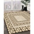 thumbnail image 3 of Ahgly Company Machine Washable Indoor Rectangle Transitional Golden Blonde Gold Area Rugs, 5' x 8', 3 of 7