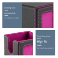 thumbnail image 2 of Card Storage Box for Trading Cards, Card Deck Box with Display Window Card Deck Case Red,1 x Card Deck Case,Red, 2 of 8