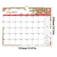 thumbnail image 3 of Wall Calendar with Floral Design for Daily Planning and Monthly Scheduling, 3 of 9
