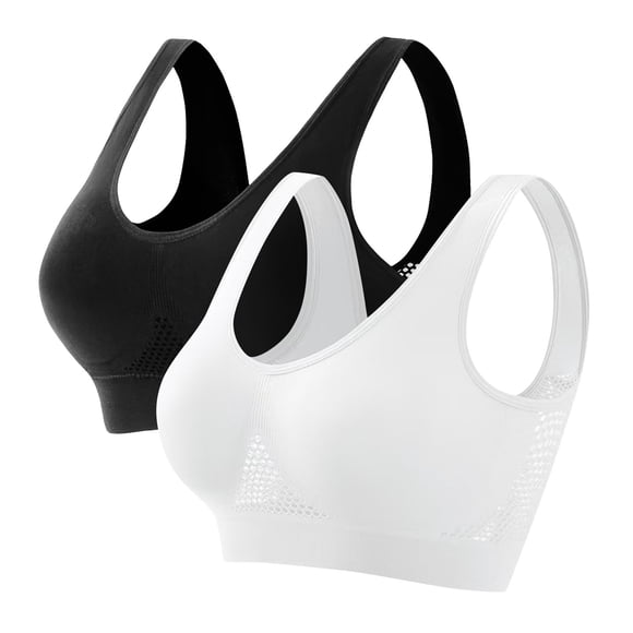 2PCS Cheap Bras for Women Athletic Sports Bra Sport Bra Women's Bras Running Sports Bra Woman Sports Bra Gym Sports Bras(Multicolor-4)