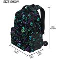 thumbnail image 2 of School Backpack Magic Skulls College Knapsack Laptop Rucksack Business Travel Computer Bookbags for Adult Teen One Size, 2 of 6