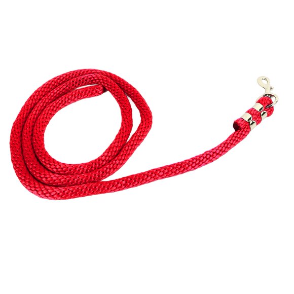 Horse Lunge Line, Heavy Duty 6.6ft Horse Training Rope with Snap for Competition Red,Black,Royalblue,Purple,Navy Blue