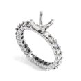 thumbnail image 2 of Bague Éternité Diamant 1 1/2ct Ensemble de Fiançailles 14K, 2 of 2