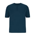 thumbnail image 2 of AherBiu Mens T Shirts Crewneck T-Shirts Button Casual Tee Shirts Summer Solid Basic Soft Tshirts Tops, 2 of 5