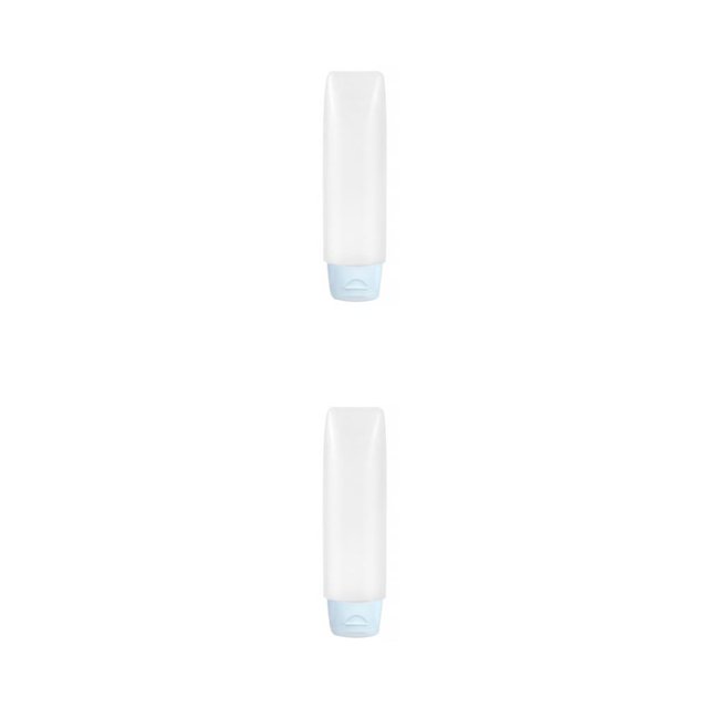 QualitChoice Travel Bottle Portable Shower Gel Dispensing Container Refillable Leakproof Dispenser Tube Household Organizer 30ML Blue 2Set
