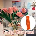 thumbnail image 4 of E 100Pcs Fluffy Pipe Cleaners Diy Craft Set For Arts Decorations Candy Color Twistable Wires Handmade Flower Materials Design E Plastic #KSzlt, 4 of 5