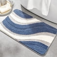 thumbnail image 4 of Birdeem Bath Mats for Bathroom,Bath Mats for Bathroom Non Slip,Bathroom Rugs Soft Absorbent Microfiber Bath Rugs Shaped Toilet Rug Non Slip Bath Carpet Mat for Bathroom,Bath Mats for Bathroom Non Slip, 4 of 6