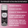 thumbnail image 2 of Glitter Dust Ultra Fine Glitter Spray Iridescent 3 Oz, 2 of 9