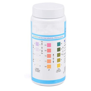 VONKY Water Test Strips Pool Test Strips Water Quality Testing Strips for Spa Hot Tub