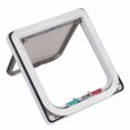 thumbnail image 4 of Dog Cat Kitten Door, Lockable Weatherproofing Pet Security Flap Door, For Pet Care, 4 of 8
