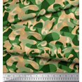 thumbnail image 2 of Soimoi Cotton Poplin Fabric Two Tone Camouflage Print Sewing Fabric Yard 42 Inch Wide, 2 of 3