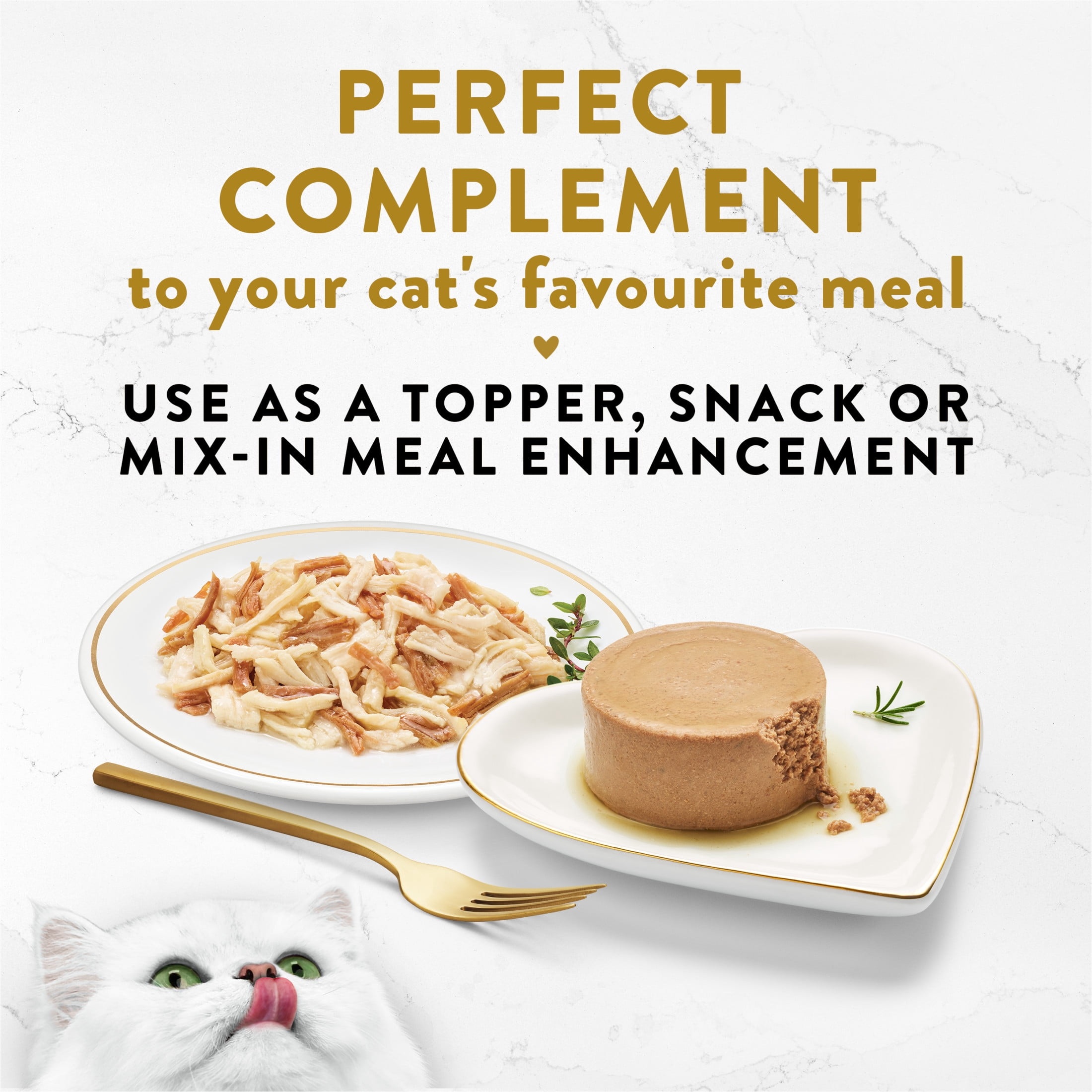 Fancy Feast Hors d'œuvre Amuse-gueule au poulet et au bœuf en lanières, Gâteries pour Chats 57 g