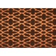 thumbnail image 1 of Ahgly Tapis Rectangulaire Orange Lavable en Machine, 6 Pieds x 9 Pieds, 1 of 7