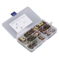 thumbnail image 3 of U Nut Clips Kit, 110Pcs 65 Manganese Steel 304 Stainless Steel U Clips Rust Resistance NO. 6 8 10 12 Stable Strong With Storage Box For Automobiles, 3 of 8