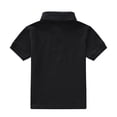 thumbnail image 5 of T-shirts Garçons Été Décontracté Manches Courtes Polo Classique à Col Noir 10-11 Ans, 5 of 5