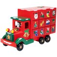 thumbnail image 2 of Northlight Advent Calendar Storage Truck Christmas Decoration - 14" - Red, 2 of 6