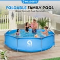 thumbnail image 2 of Avenli Deep Metal Frame Above Ground Swimming Pool 11.9ft x 2.5ft, 2 of 6