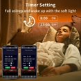 thumbnail image 4 of Ksipze 100FT led Lights Strip for Bedroom Smart Music Sync RGB Color Changing with App and Remote Control, Power Supply Led Strip Lights Lumiere Led 30M for Home Party Room Decor, 4 of 8