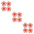 thumbnail image 4 of ZheElen Premium Arc Arc Corde Stabilisateur Amortisseurs de Vibrations Performance Améliorée Rouge 3Set, 4 of 6